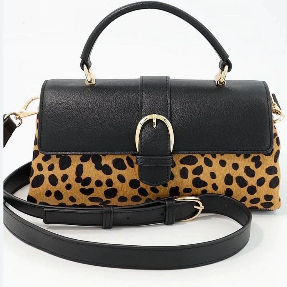 ON 34TH Kristt Small Print Top Handle Bag NWT